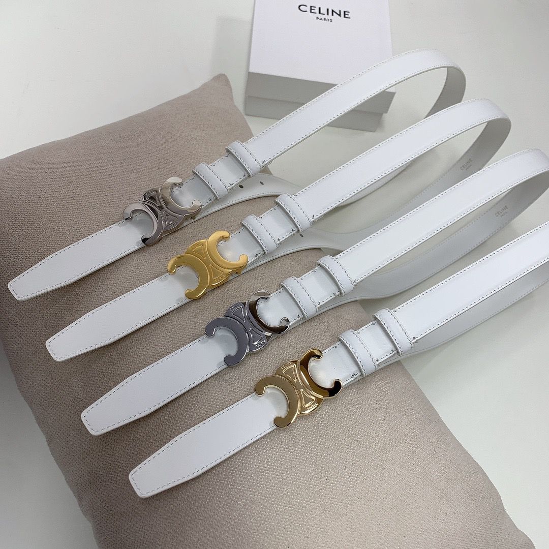 CELINE — Triomphe Belt