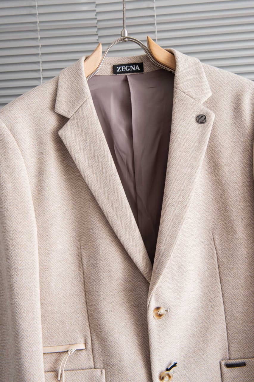 ZEGNA Herringbone Blazer