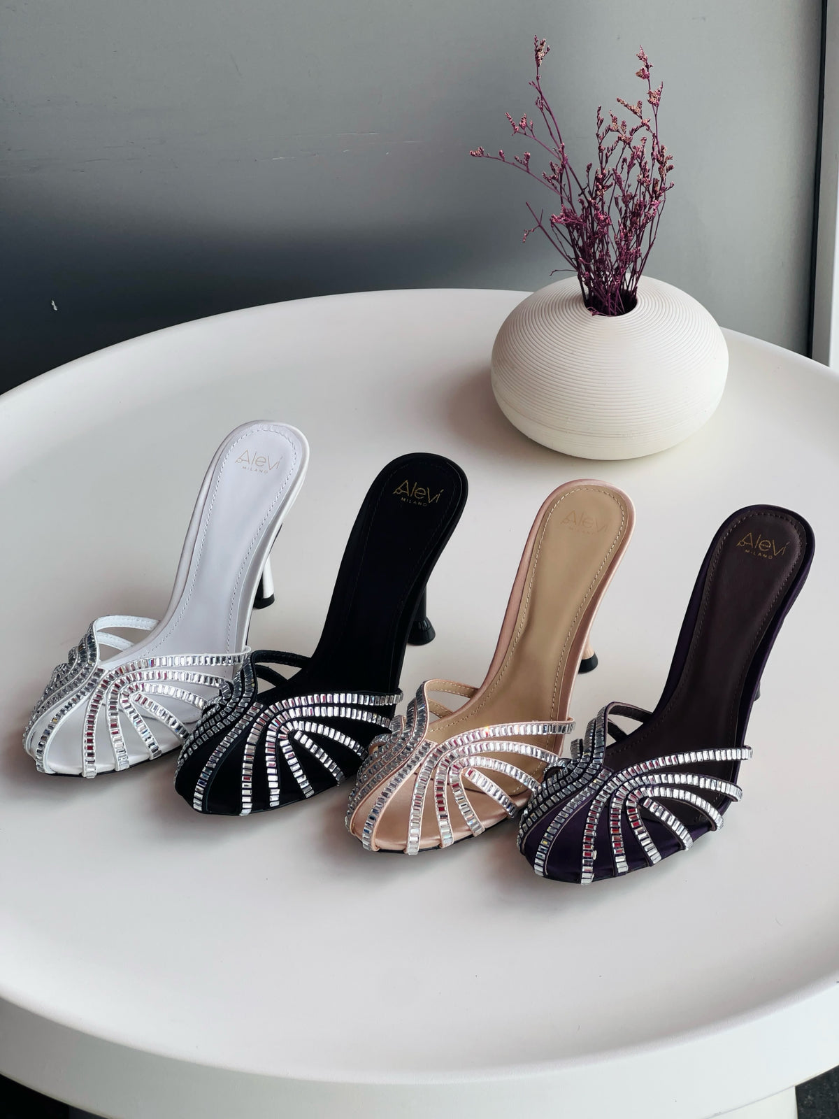 Alevi milano Suede Mules