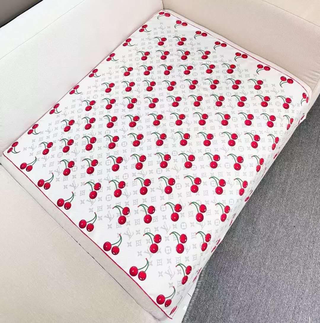Louis Vuitton Cherry Monogram Square Scarf
