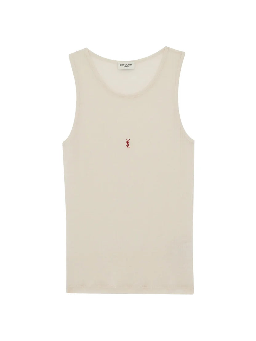 Saint Laurent Cassandre Tank Top