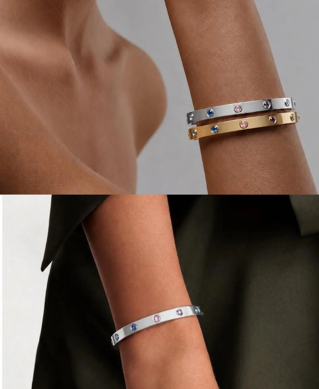 Cartier Love Multi Gemstones Bracelet