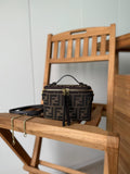 Fendi FF Logo Vanity / Camera Case Bag