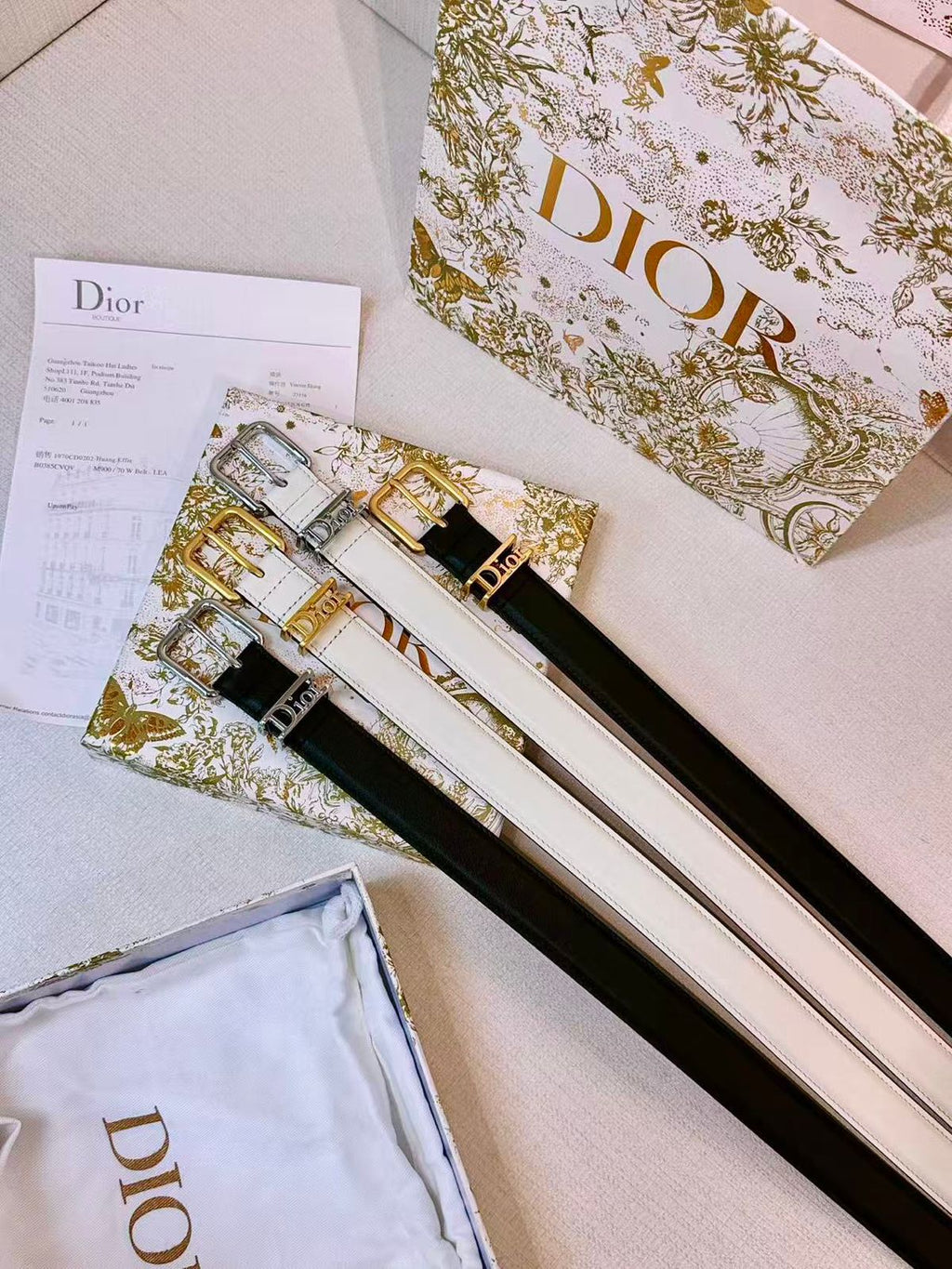 DIOR — 30 Montaigne Belt