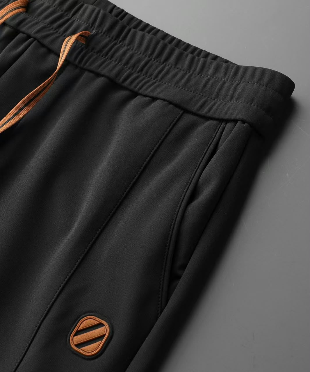 Contrast Drawstring Zip Hoodie and Trousers Set