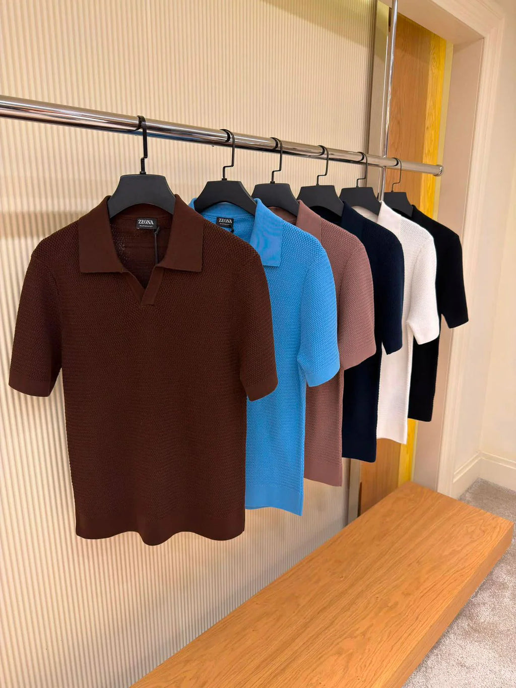 ZEGNA Oasi Lino Polo Shirt