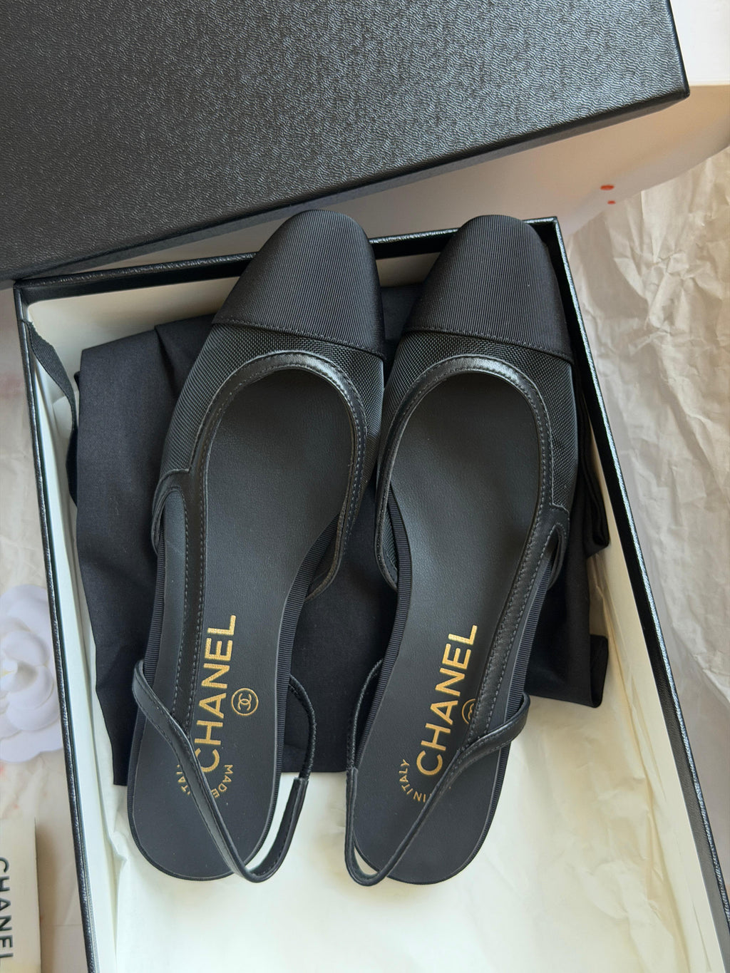 Chanel Ballerina Heels