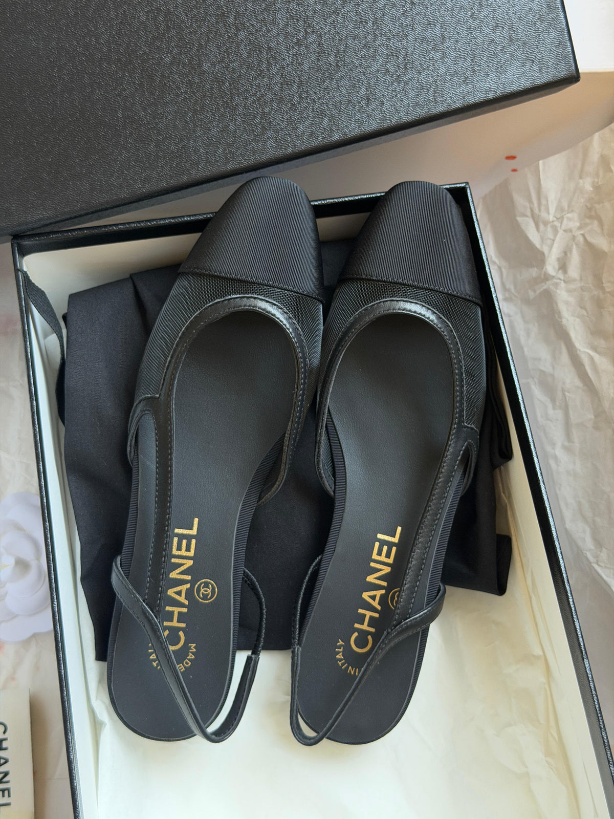Chanel Ballerina Heels