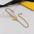 Fendi FF Gold Bracelet