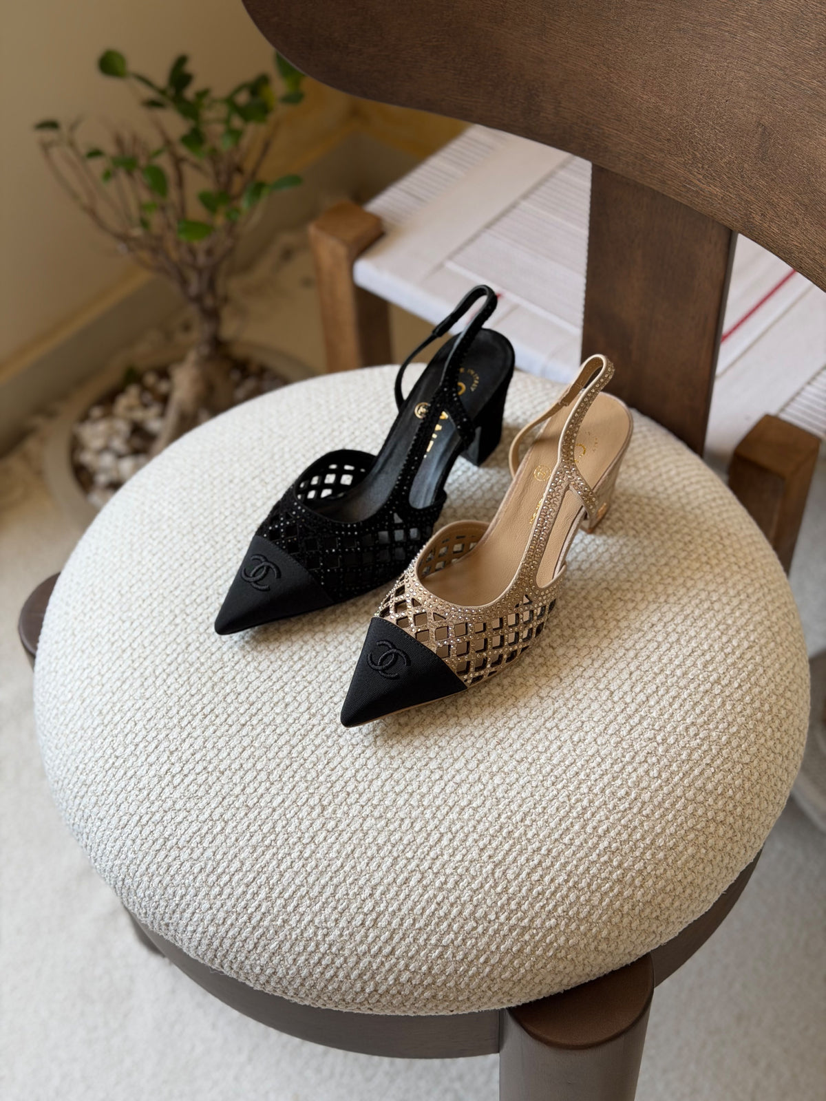 Chanel Lattice/Cutout