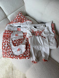 Dolce & Gabbana Red Scroll Newborn Gift Set