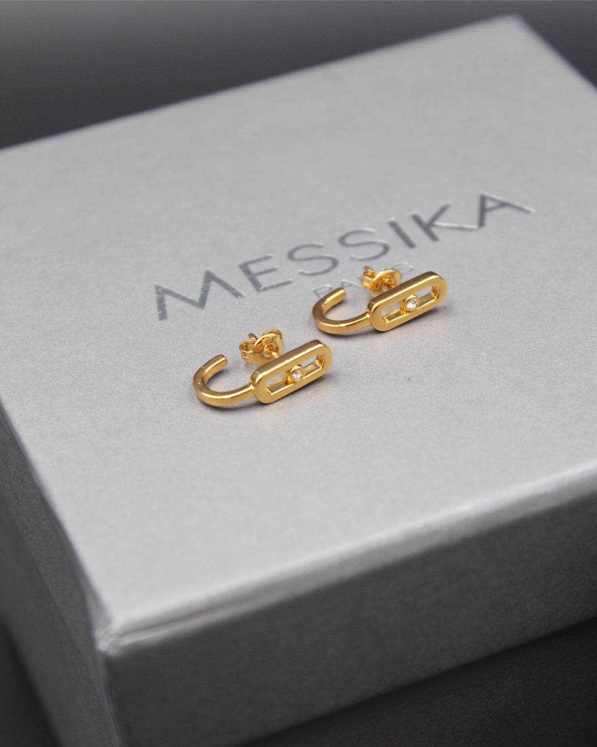 Messika Move Uno Small Hoop Earrings