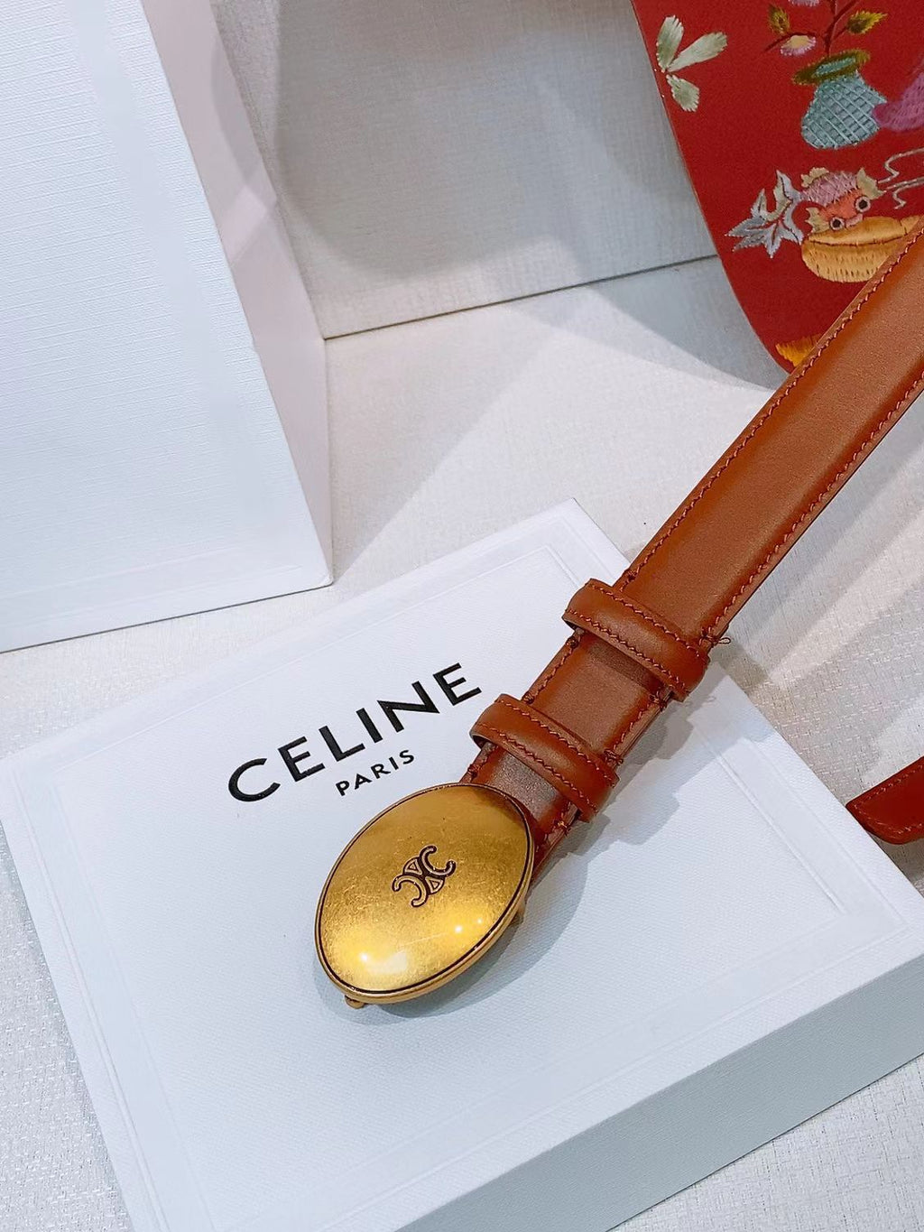CELINE — Celine Boucle Belt