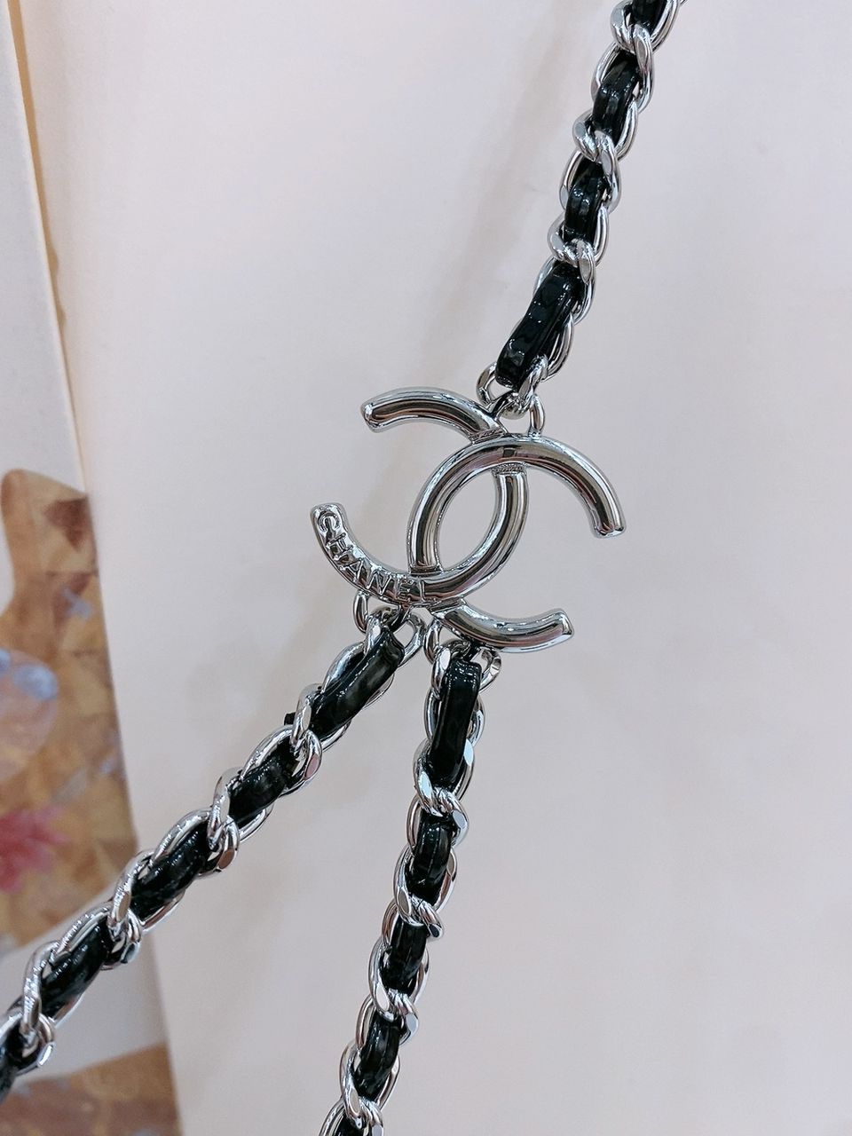 CHANEL — CC Logo Chain Belt