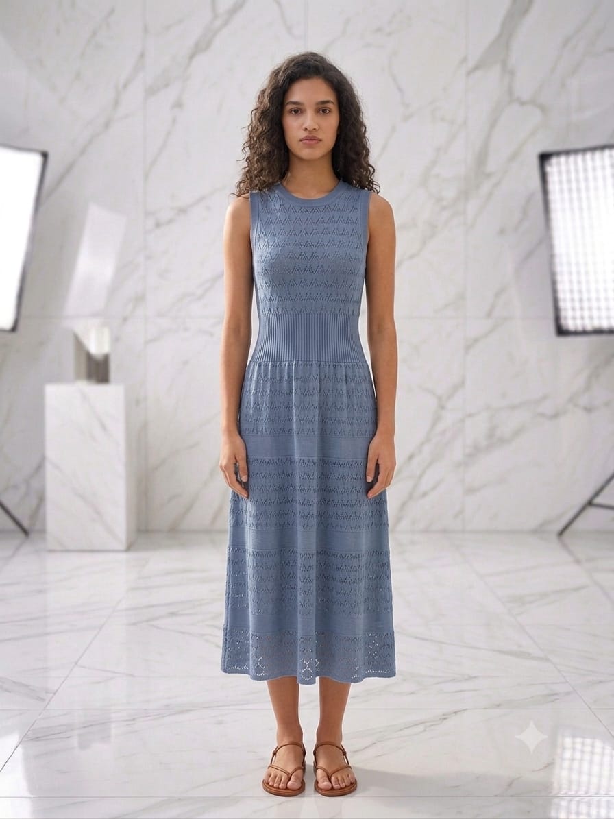 Alaïa Sleeveless Open-Knit