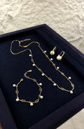 Valentino Garavani Gold Pearl Jewelry Set