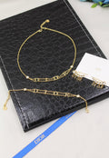Dior CD Gold Jewelry Set