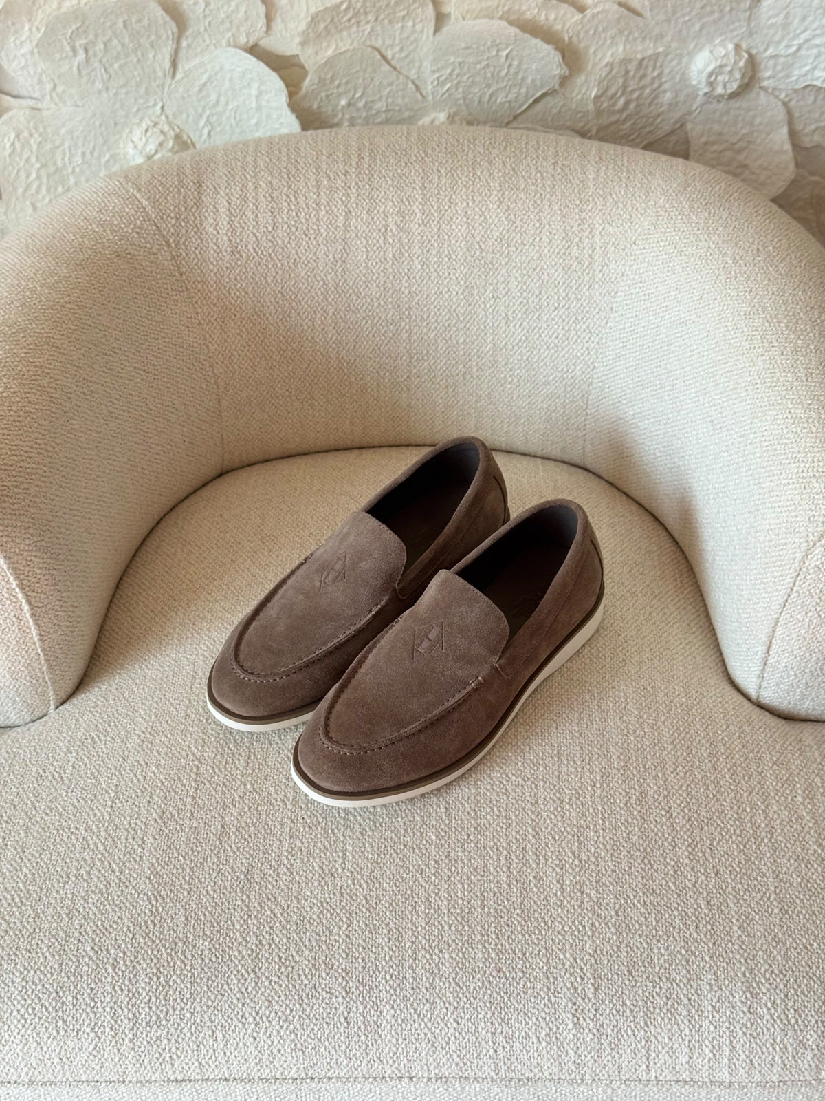 Hermès Men's Suede Loafers
