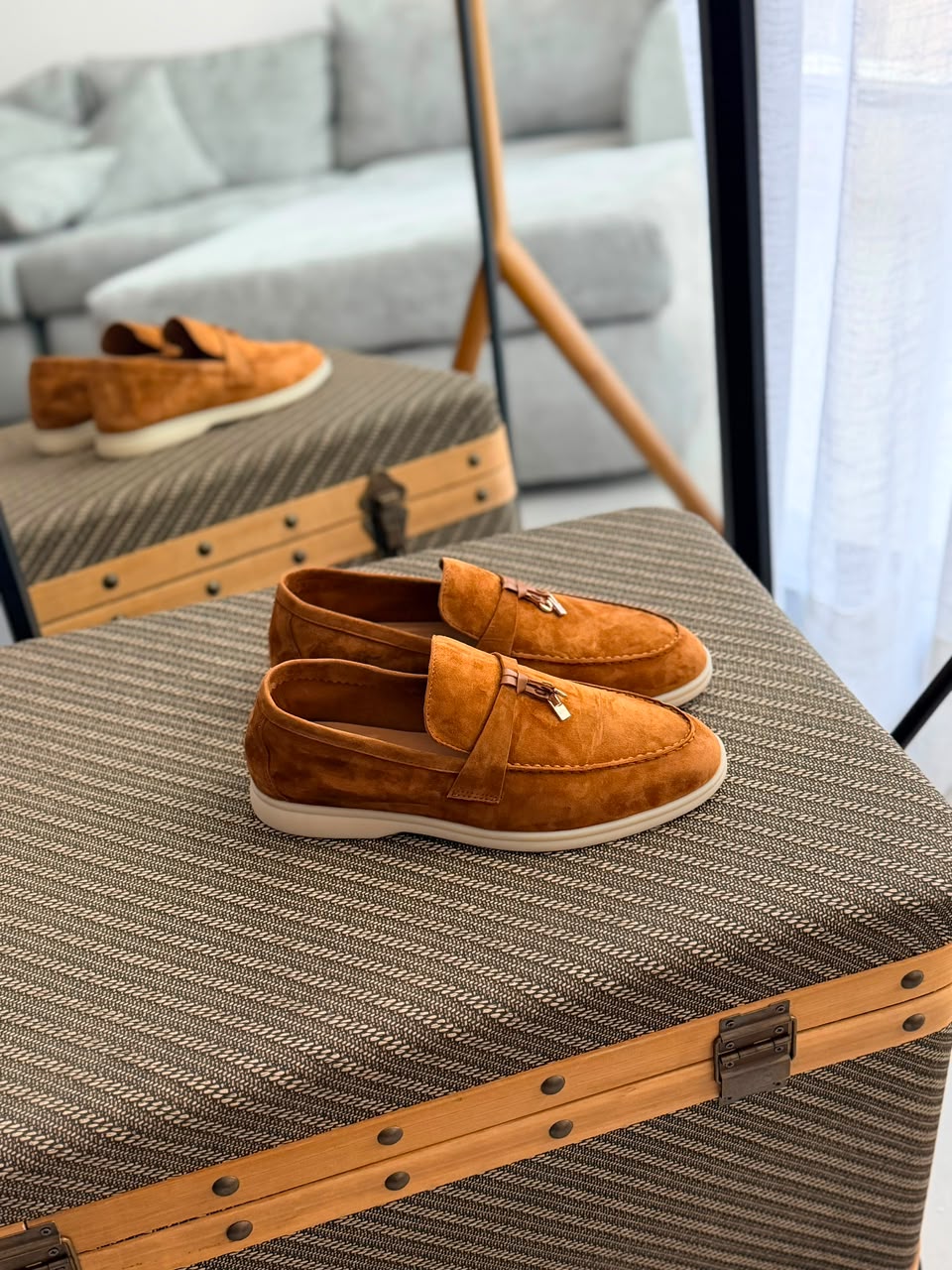 Loro Piana ummer Charms Walk Loafer