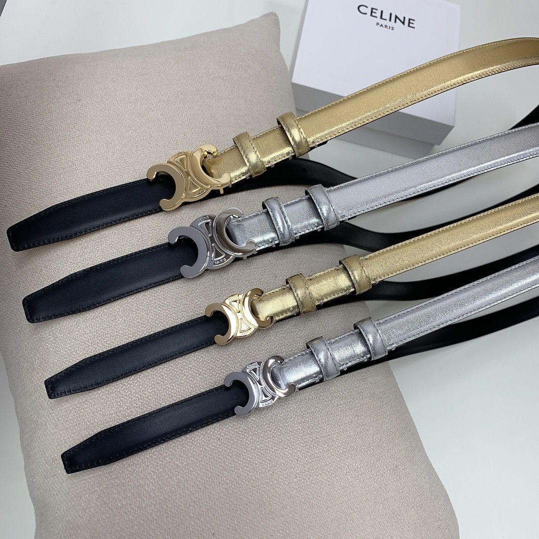 CELINE — Triomphe Belt