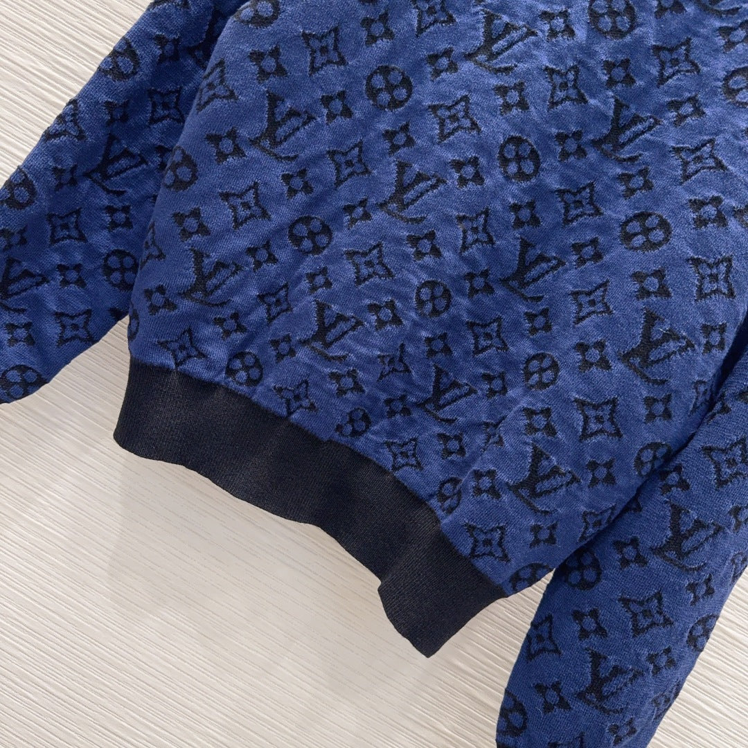Louis Vuitton Monogram Jacquard / Crewneck Sweater