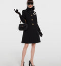 Gucci Wool Coat with Interlocking G Buttons