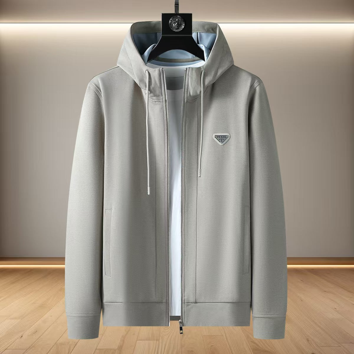 PRADA Zip Hoodie and Trousers Set