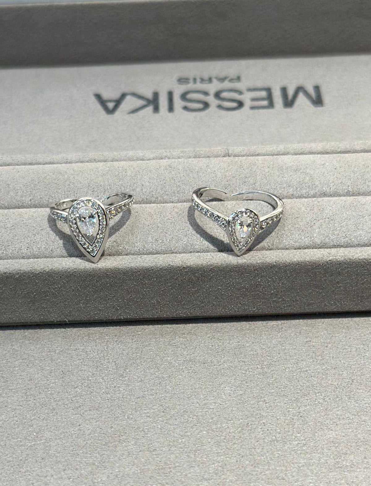 Messika My Twin Pear Diamond Ring