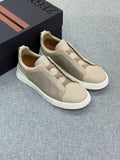 Zegna Luxury Casual Low-Top Sneakers