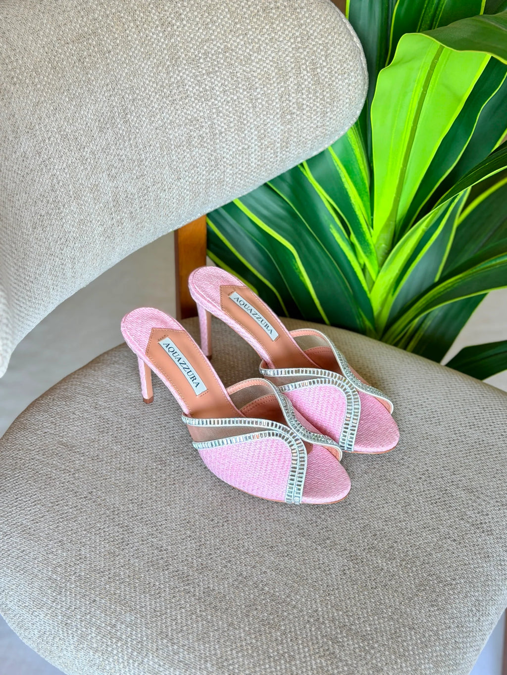Aquazzura Wild Aurora 75 Mules