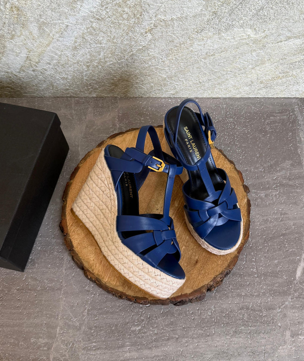 YSL Espadrilles Wedge Sandals