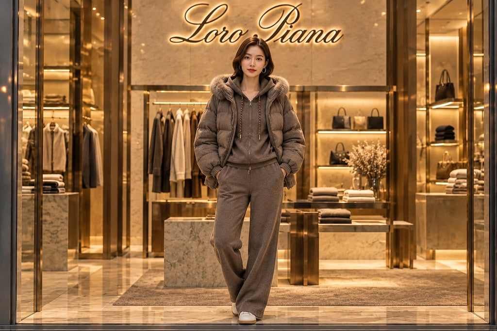 Loro Piana Cashmere Zip Hoodie