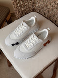 Hermès Bouncing Sneaker in Mesh and Suede Leather