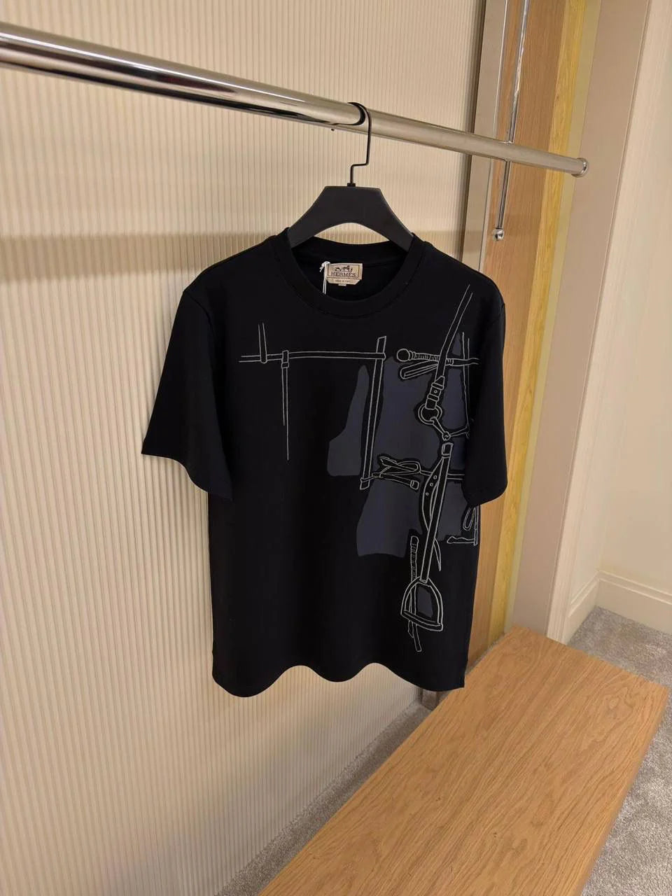 Hermes Harnais en Gouache 3D t-shirt