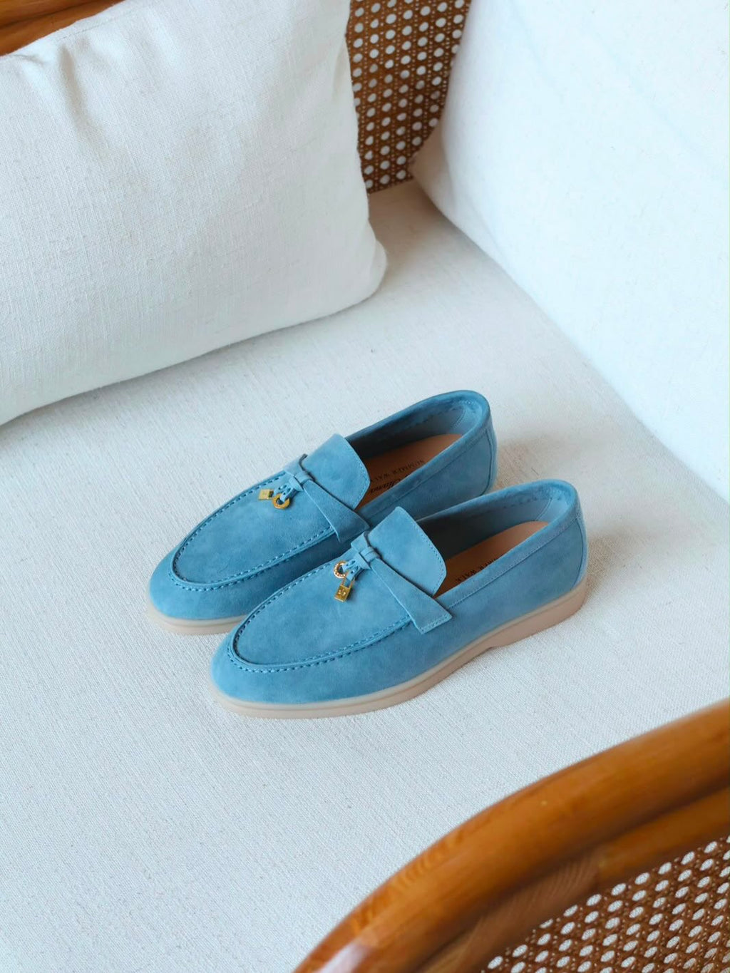 LORO PIANA Summer Charms Walk Loafers