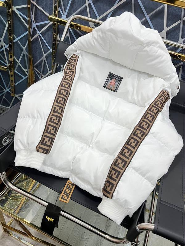 Fendi Reversible FF Logo Puffer Jacket