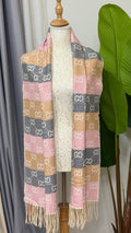 Gucci Colour Block GG Scarf