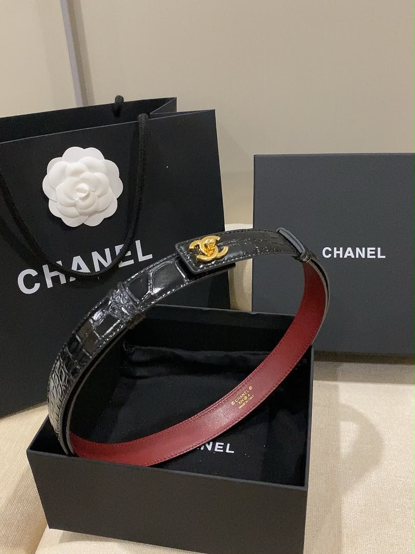 Chanel CC Turnlock Belt