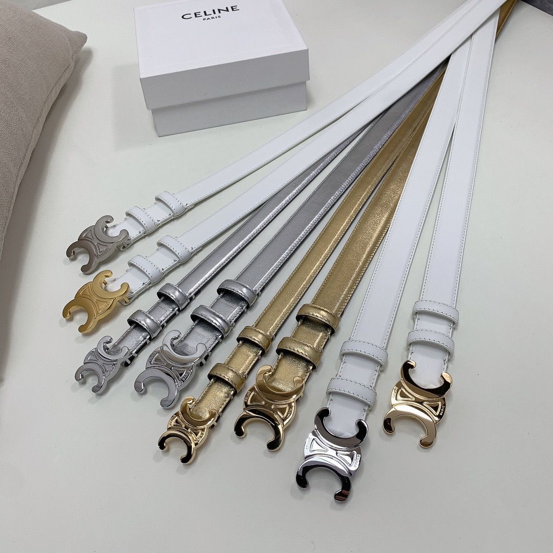 CELINE — Triomphe Belt