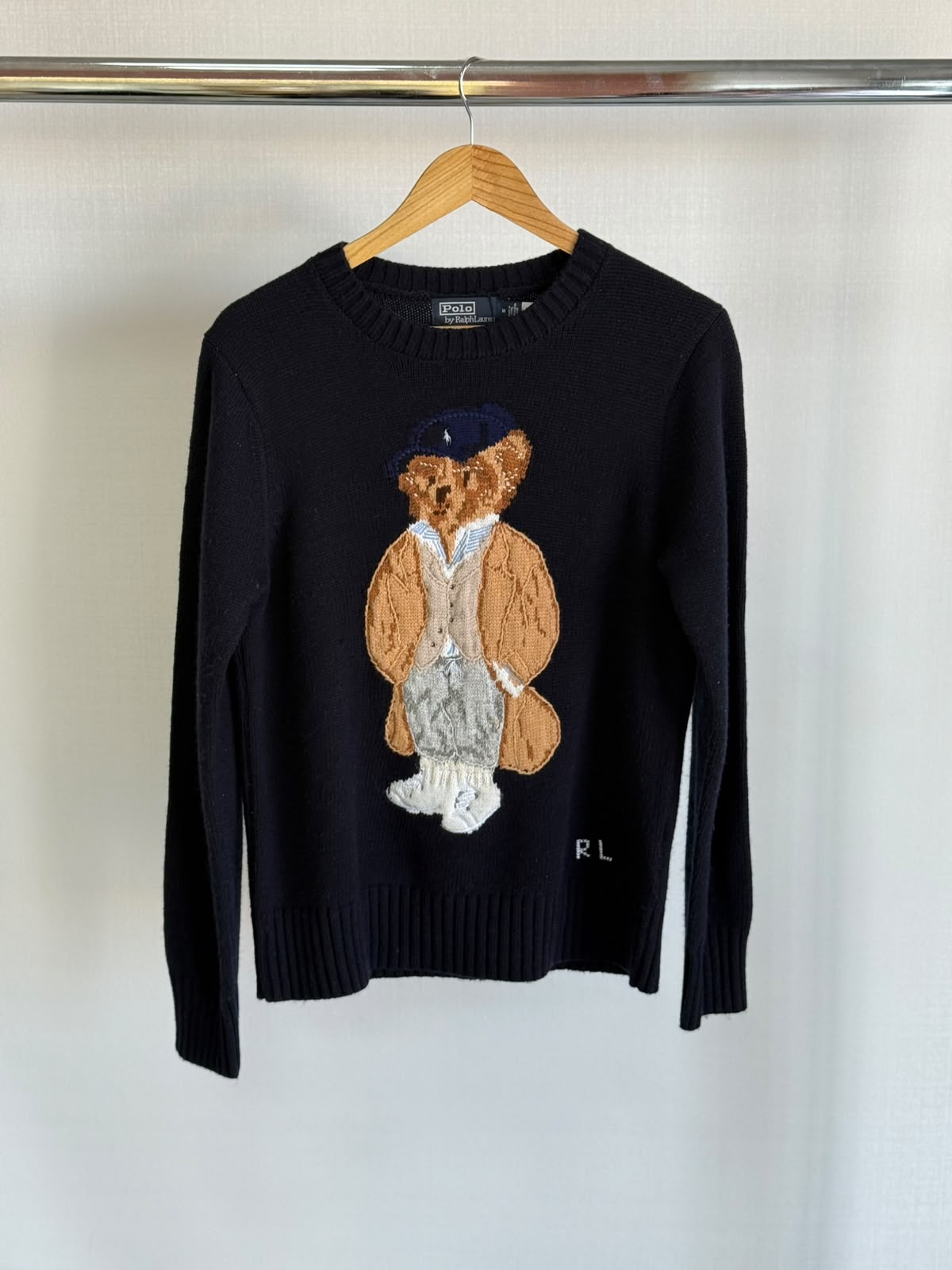 Polo Ralph Lauren — Polo Bear Cotton Crewneck Sweater