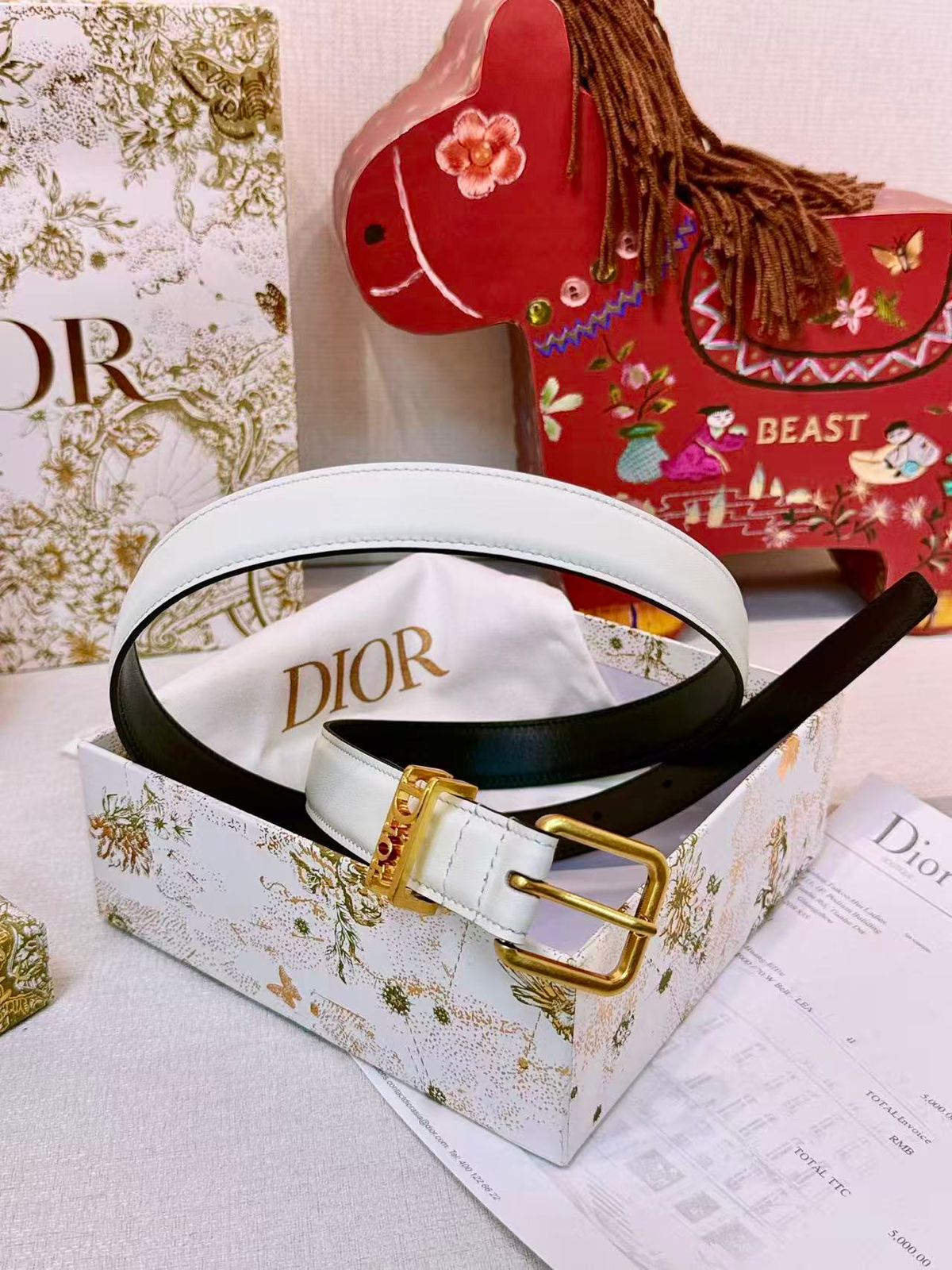 DIOR — 30 Montaigne Belt