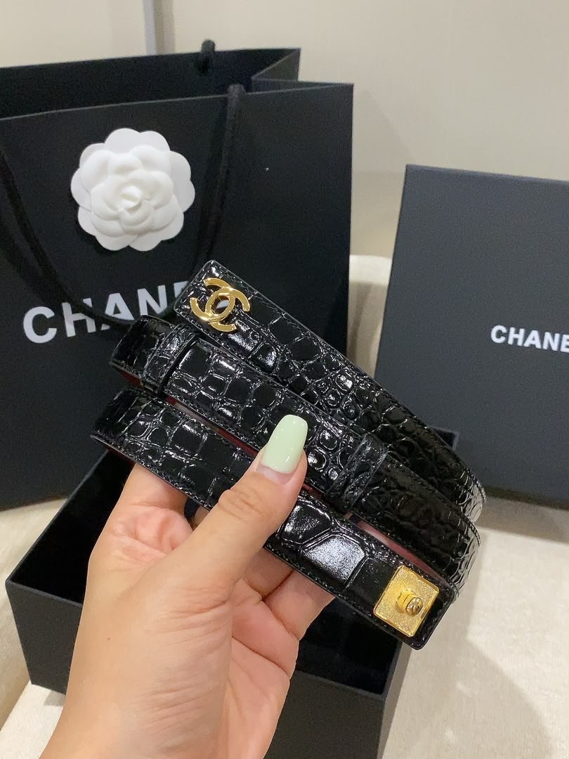 Chanel CC Turnlock Belt