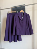 DIOR Blazer and Flared Skirt Set