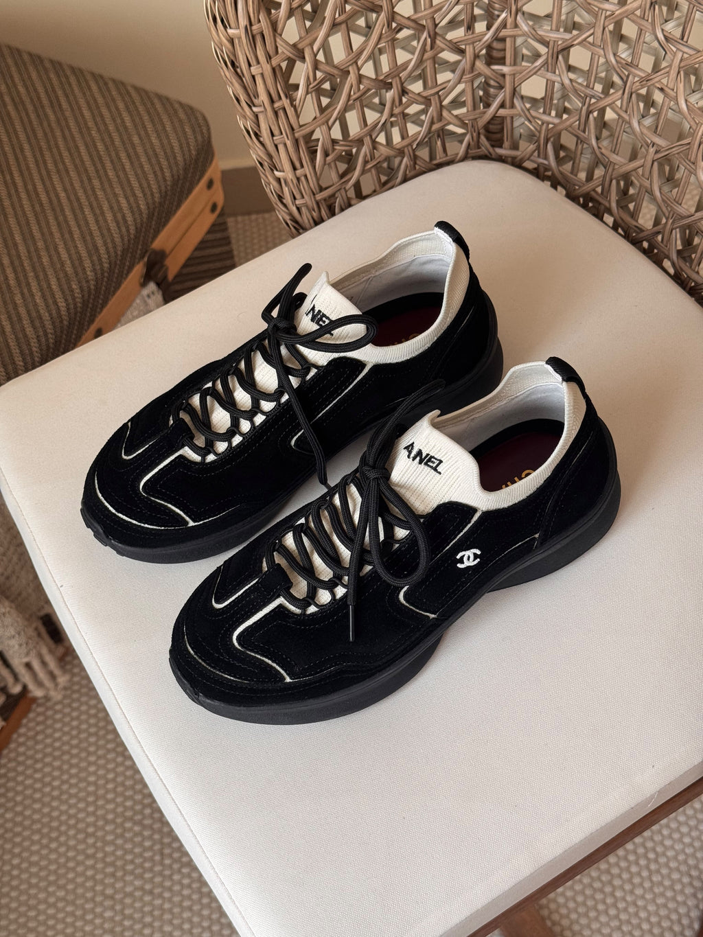 Chanel Mes  Suede Calfskin & Grained Calfskin