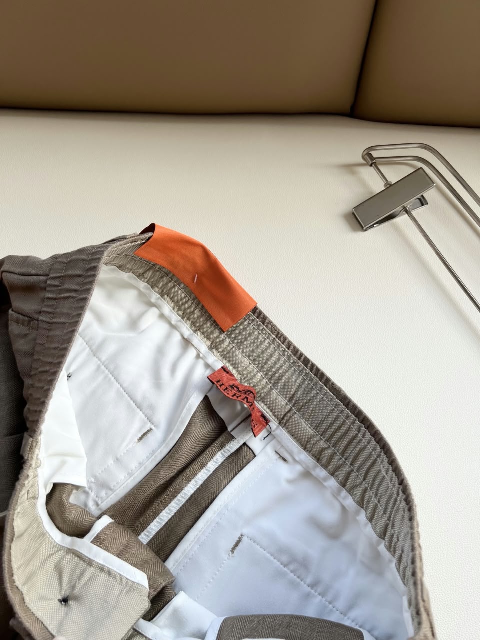HERMES Drawstring Trousers