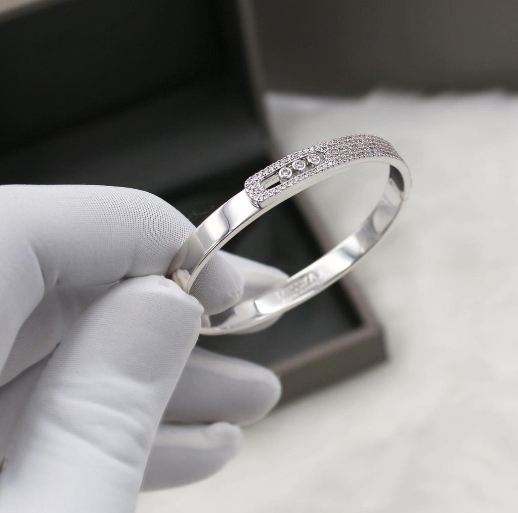 Messika Move Classic Pavé Bangle Bracelet & Ring Set