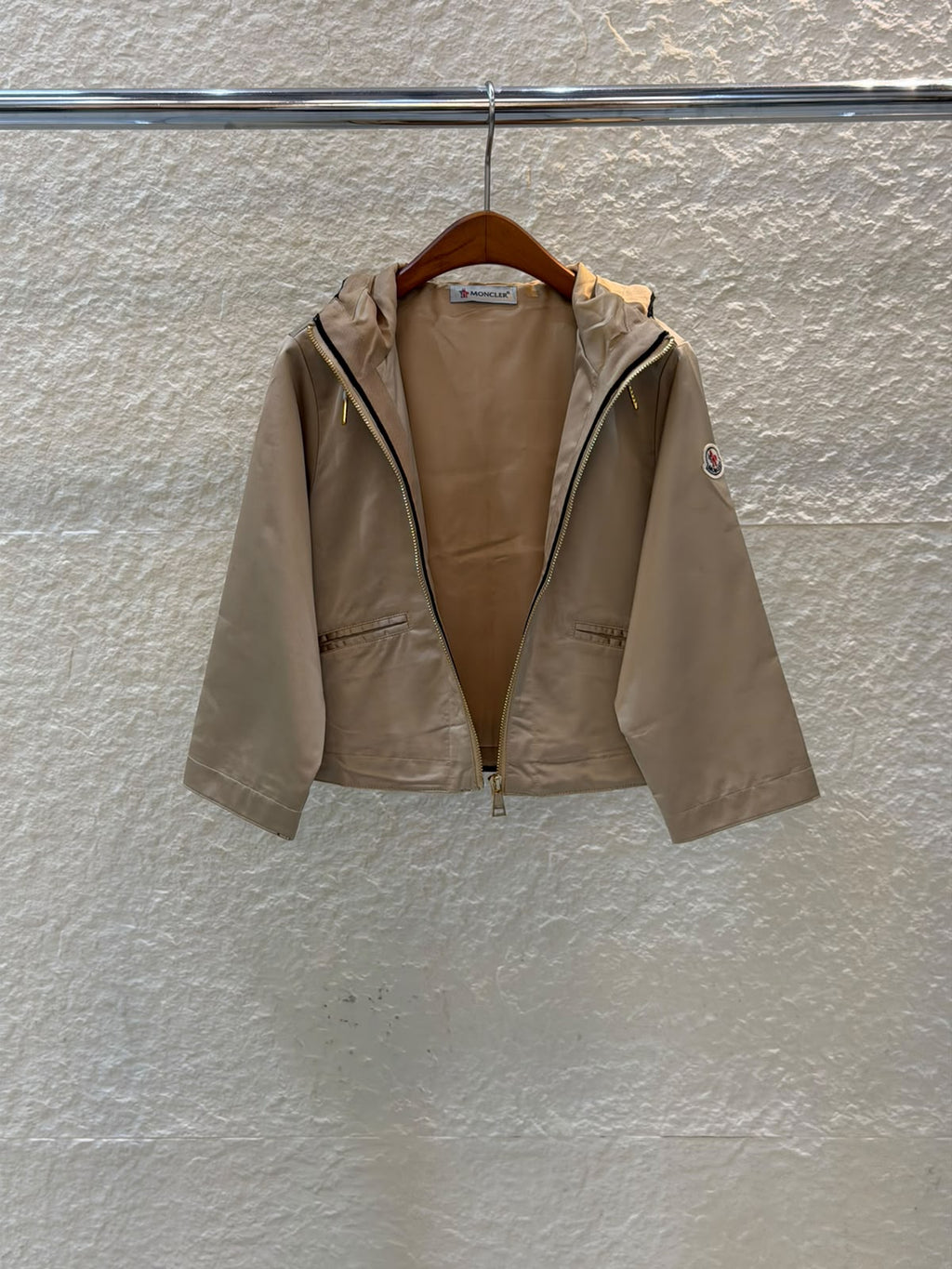 MONCLER Kids Hooded Zip Jacket