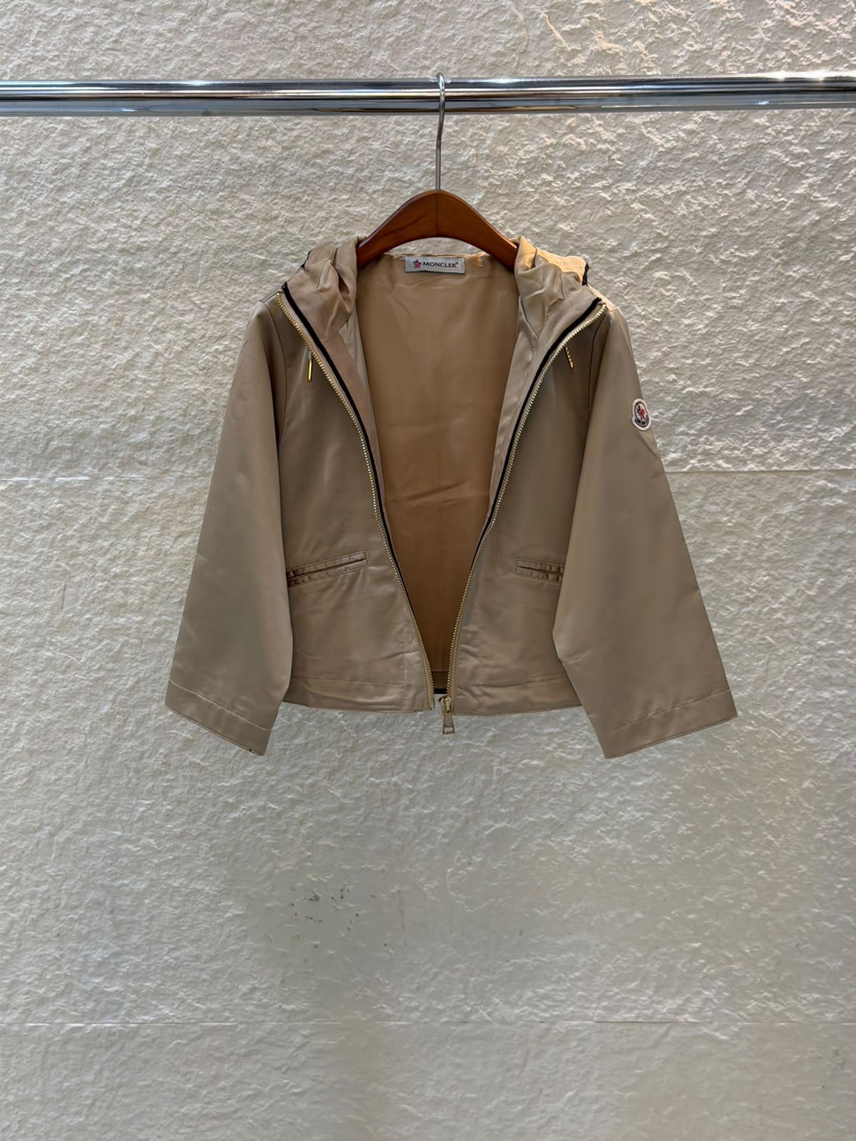 MONCLER Kids Hooded Zip Jacket