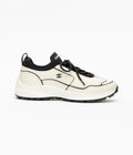 Chanel Knit and Calfskin Sneakers