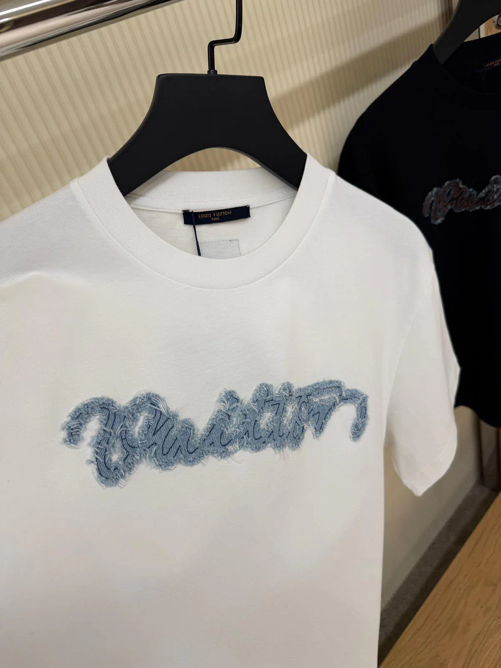 Louis Vuitton Denim Signature Short-Sleeved T-Shirt